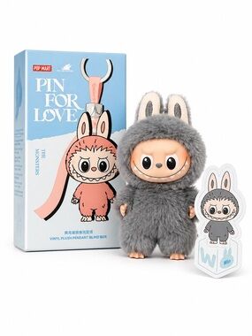 POP MART THE MONSTERS Pin for Love Series-Vinyl
Plush Pendant Blind Box - W